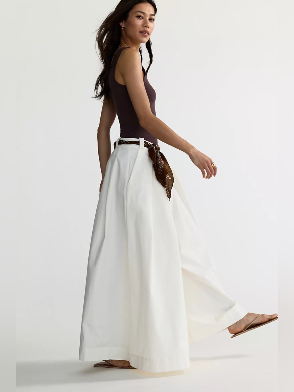 Free People Lasting Impression Wide-Leg Trousers
